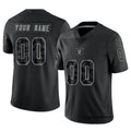 BIPIHUC Custom LV.Raiders Black RFLCTV Limited Stitched Jerseys