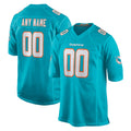BIPIHUC Custom M.Dolphins Aqua Home Game Any Name & Numbers Stitched Jerseys
