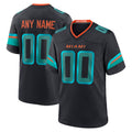 BIPIHUC Custom M.Dolphins Black Pitch Rivalries Collection Home Game Any Name & Numbers Stitched Jerseys