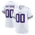 BIPIHUC Custom MN.Vikings White Alternate Game Stitched Jerseys
