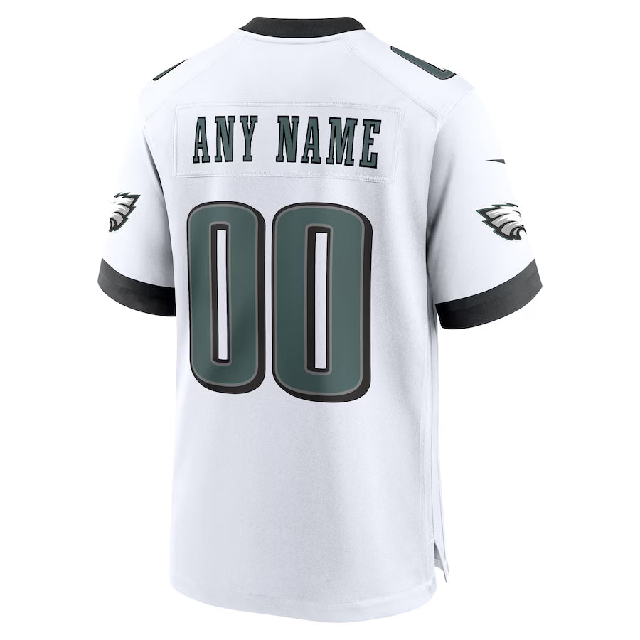 BIPIHUC Custom P.Eagles White Stitched Home Game Stitched Jerseys