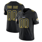 BIPIHUC Custom P.Steelers Black Impact Limited Home Game Any Name & Numbers Stitched Jerseys