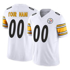 BIPIHUC Custom P.Steelers White Limited Vapor F.U.S.E. Home Game Any Name & Numbers Stitched Jerseys
