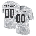 BIPIHUC Custom S.Seahawks Arctic Camo Limited Salute To Service Home Game Any Name & Numbers Stitched Jerseys
