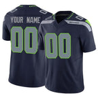 BIPIHUC Custom S.Seahawks Navy Limited Vapor F.U.S.E. Home Game Any Name & Numbers Stitched Jerseys
