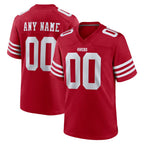 BIPIHUC Custom SF.49ers Red Game Home Any Name & Numbers Stitched Jerseys