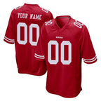 BIPIHUC Custom SF.49ers Red Home Game Any Name & Numbers Stitched Jerseys