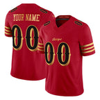 BIPIHUC Custom SF.49ers Red Rivalries Vapor Limited Home Game Any Name & Numbers Stitched Jerseys