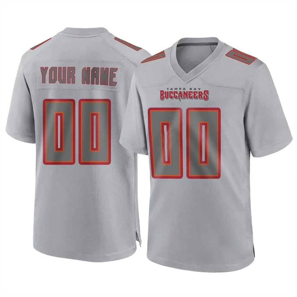 BIPIHUC Custom TB.Buccaneers Gray Atmosphere Fashion Home Game Any Name & Numbers Stitched Jerseys