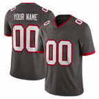 BIPIHUC Custom TB.Buccaneers Pewter Limited Alternate Vapor Home Game Any Name & Numbers Stitched Jerseys
