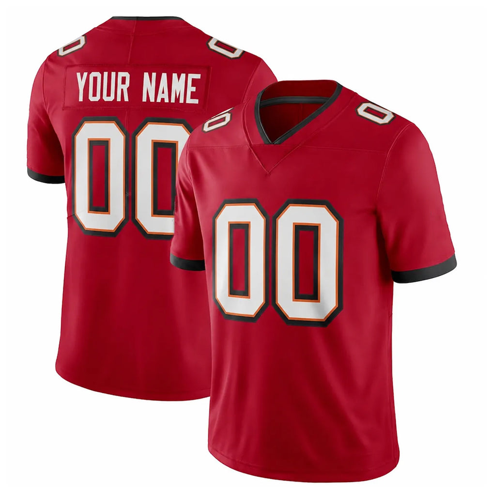 BIPIHUC Custom TB.Buccaneers Red Limited Vapor F.U.S.E. Home Game Any Name & Numbers Stitched Jerseys