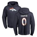 BIPIHUC D.Broncos #0 Jonathon Cooper Player Navy Pullover Hoodie Limited Stitched Jerseys