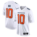 BIPIHUC D.Broncos #10 Bo Nix Player White Fashion Limited Game Stitched Jerseys