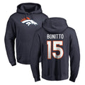 BIPIHUC D.Broncos #15 Nik Bonitto Player Navy Pullover Hoodie Limited Stitched Jerseys