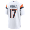 BIPIHUC D.Broncos #17 Jaylen Waddle White Game Stitched Jerseys