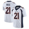 BIPIHUC D.Broncos #21 Riley Moss Player White Vapor Untouchable Limited Home Game Stitched Jerseys