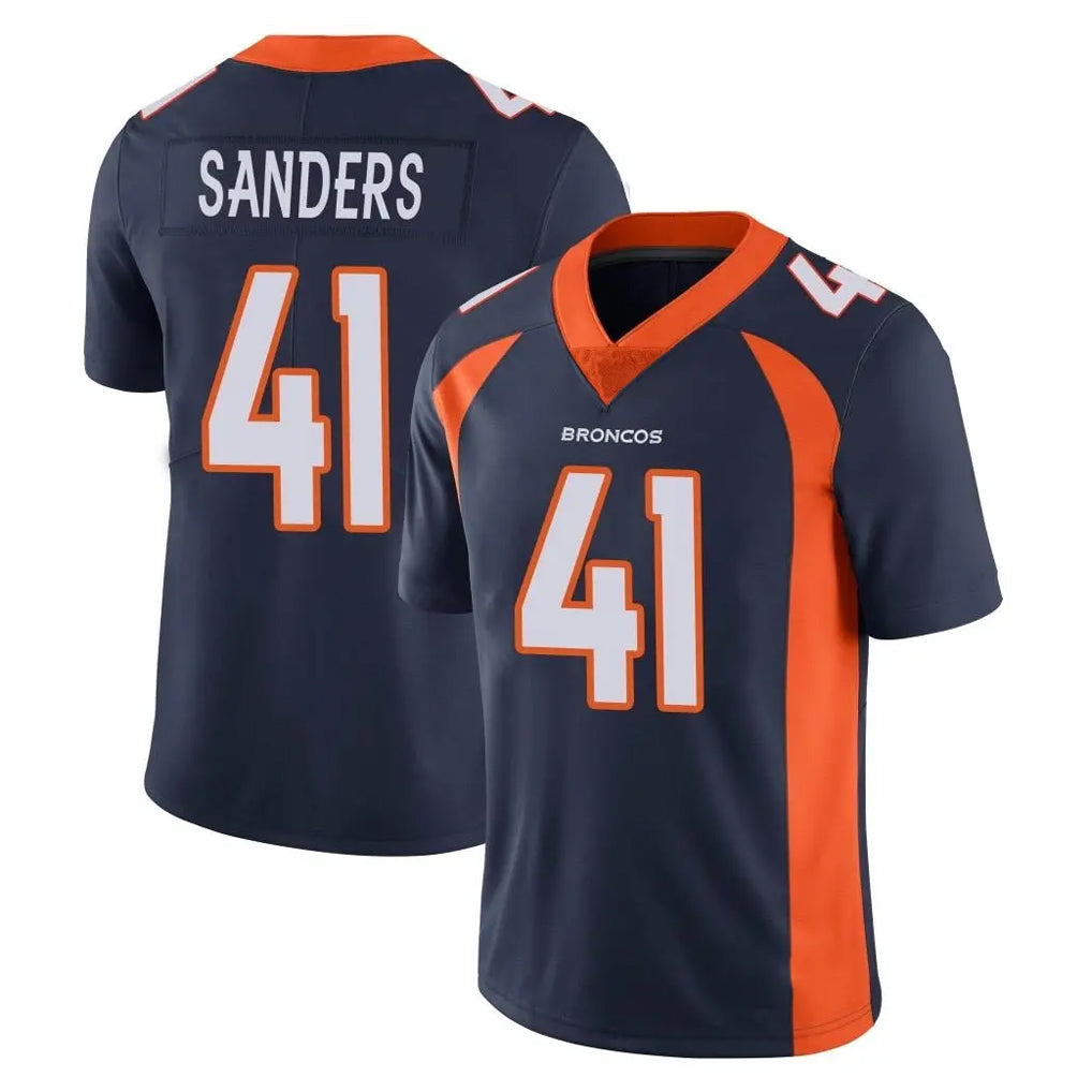 BIPIHUC D.Broncos #41 Drew Sanders Player Navy Vapor Untouchable Limited Game Stitched Jerseys