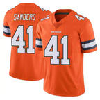 BIPIHUC D.Broncos #41 Drew Sanders Player Orange Vapor Untouchable Limited Home Game Stitched Jerseys