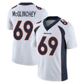BIPIHUC D.Broncos #69 Mike McGlinchey Player White Vapor Untouchable Limited Home Game Stitched Jerseys