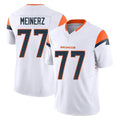 BIPIHUC D.Broncos #77 Quinn Meinerz Player White Limited Vapor F.U.S.E. Home Game Stitched Jerseys