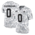 BIPIHUC D.Cowboys #0 DeMarvion Overshown Player Arctic Camo Salute to Service Limited Home Game Stitched Jerseys