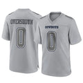 BIPIHUC D.Cowboys #0 DeMarvion Overshown Player Gray Atmosphere Fashion Home Game Stitched Jerseys