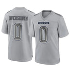 BIPIHUC D.Cowboys #0 DeMarvion Overshown Player Gray Atmosphere Fashion Home Game Stitched Jerseys