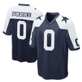BIPIHUC D.Cowboys #0 DeMarvion Overshown Player Navy-White Alternate Home Game Stitched Jerseys