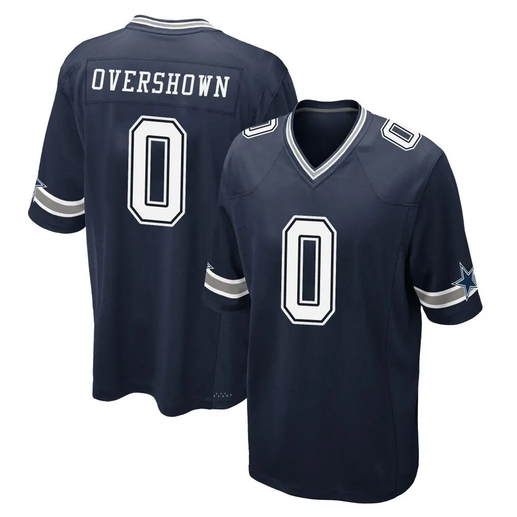 BIPIHUC D.Cowboys #0 DeMarvion Overshown Player Navy Home Game Stitched Jerseys