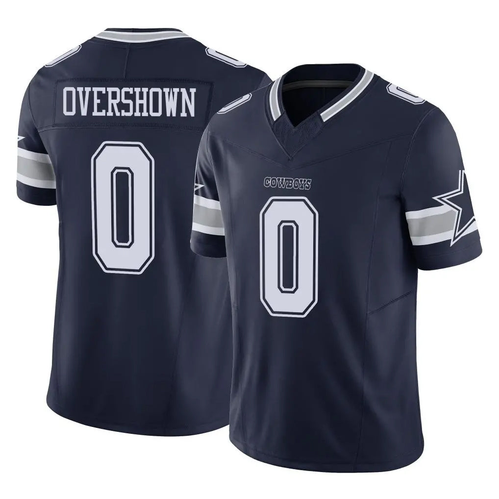 BIPIHUC D.Cowboys #0 DeMarvion Overshown Player Navy Limited Vapor F.U.S.E. Home Game Stitched Jerseys
