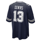 BIPIHUC D.Cowboys #13 Caleb Downs Navy 2026 Draft First Round Pick No. 11 Team Game Stitched Jerseys