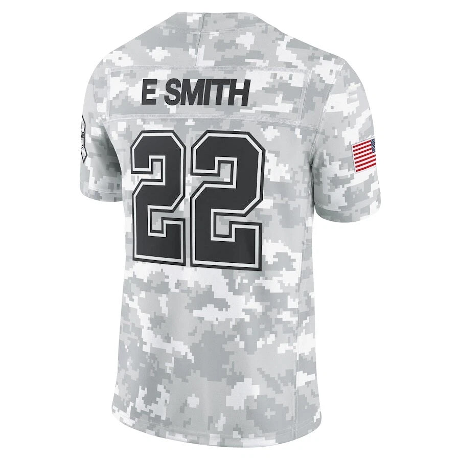 BIPIHUC D.Cowboys #22 Emmitt Smith Player Arctic Camo Salute to Service Limited Stitched Jerseys