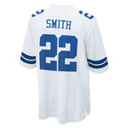 BIPIHUC D.Cowboys #22 Emmitt Smith Player White Home Game Stitched Jerseys