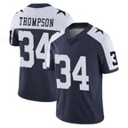 BIPIHUC D.Cowboys #34 Jalen Thompson Player Navy-White Limited Alternate Vapor Untouchable Home Game Stitched Jerseys