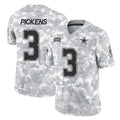 BIPIHUC D.Cowboys #3 George Pickens Player Arctic Camo Salute to Service Limited Home Game Stitched Jerseys
