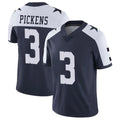 BIPIHUC D.Cowboys #3 George Pickens Player Navy-White Limited Alternate Vapor Untouchable Home Game Stitched Jerseys