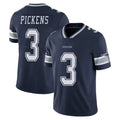 BIPIHUC D.Cowboys #3 George Pickens Player Navy Vapor Untouchable Limited Home Game Stitched Jerseys