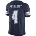 BIPIHUC D.Cowboys #4 Dak Prescott Navy Vapor Limited Player Stitched Jerseys