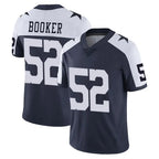 BIPIHUC D.Cowboys #52 Tyler Booker Player Navy-White Limited Alternate Vapor Untouchable Home Game Stitched Jerseys