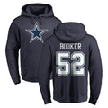 BIPIHUC D.Cowboys #52 Tyler Booker Player Navy Pullover Hoodies Limited Stitched Jerseys