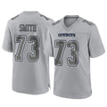 BIPIHUC D.Cowboys #73 Tyler Smith Player Gray Atmosphere Fashion Home Game Stitched Jerseys