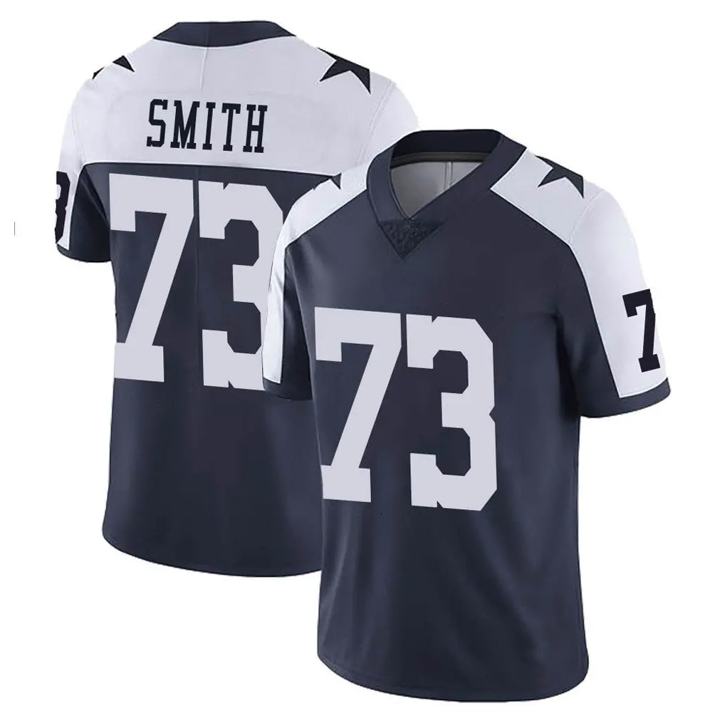 BIPIHUC D.Cowboys #73 Tyler Smith Player Navy-White Limited Alternate Vapor Untouchable Home Game Stitched Jerseys