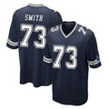 BIPIHUC D.Cowboys #73 Tyler Smith Player Navy Home Game Stitched Jerseys