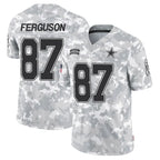BIPIHUC D.Cowboys #87 Jake Ferguson Player Arctic Camo Salute to Service Limited Stitched Jerseys