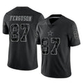 BIPIHUC D.Cowboys #87 Jake Ferguson Player Black Limited Reflective Home Game Stitched Jerseys