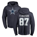 BIPIHUC D.Cowboys #87 Jake Ferguson Player Navy Pullover Hoodies Limited Stitched Jerseys