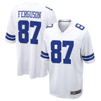 BIPIHUC D.Cowboys #87 Jake Ferguson White Game Jersey American Stitched Jerseys
