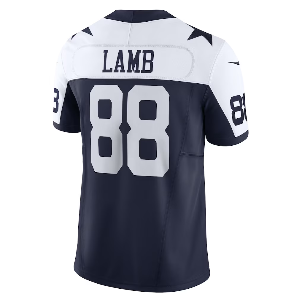 BIPIHUC D.Cowboys #88 CeeDee Lamb Navy Vapor F.U.S.E. Limited Stitched Jerseys