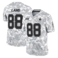 BIPIHUC D.Cowboys #88 CeeDee Lamb Player Arctic Camo Salute to Service Limited Home Game Stitched Jerseys