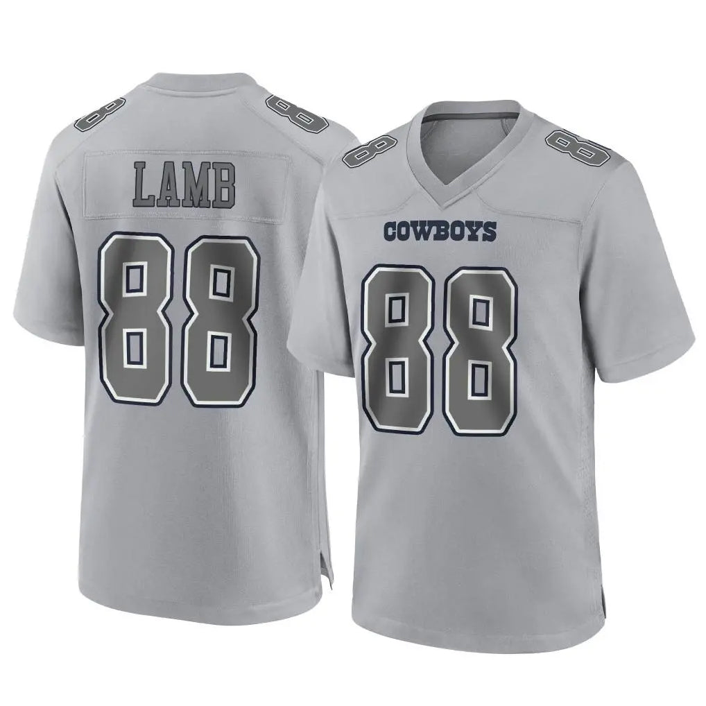 BIPIHUC D.Cowboys #88 CeeDee Lamb Player Gray Atmosphere Fashion Home Game Stitched Jerseys